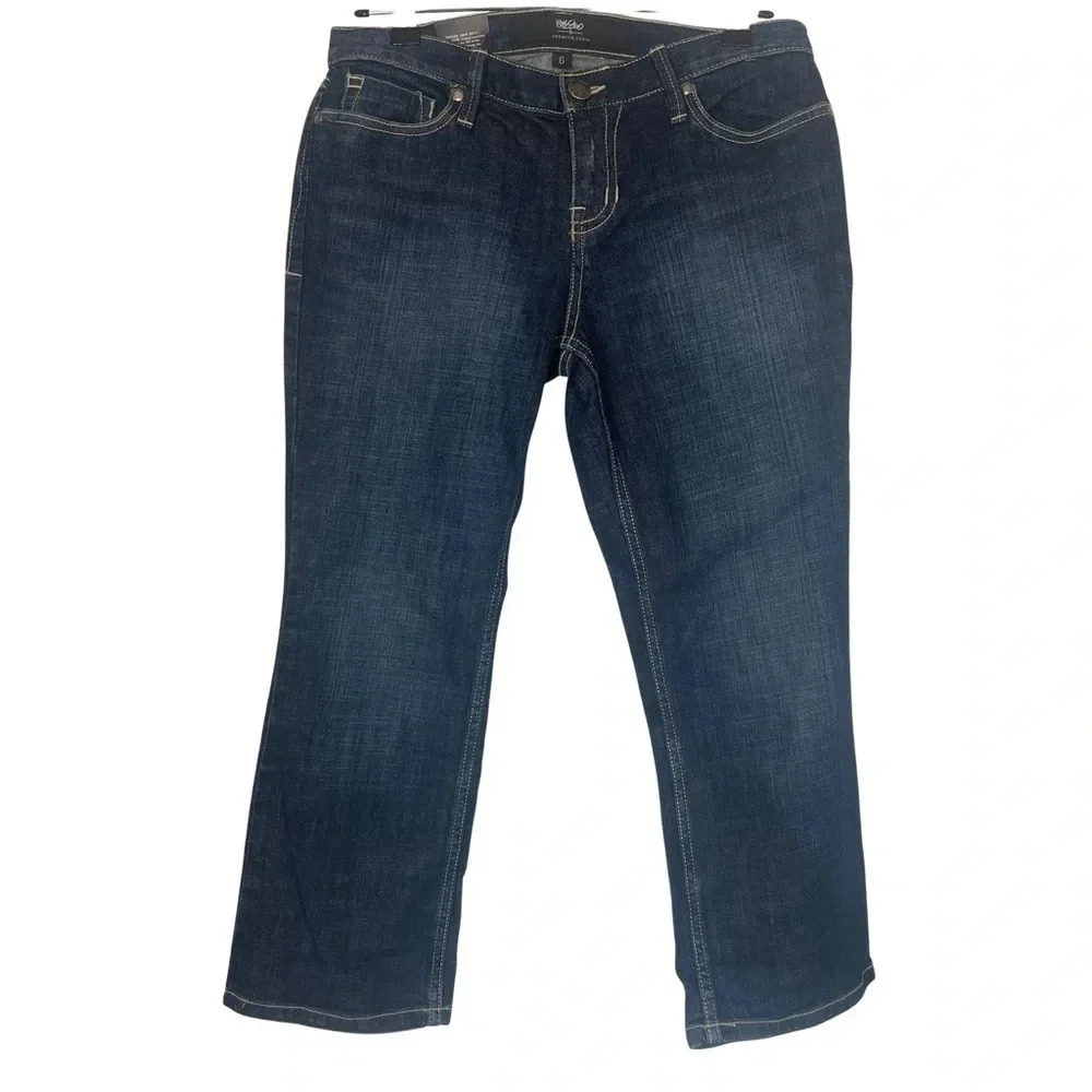 Mossimo Premium Denim Crop • NWT • Size 6